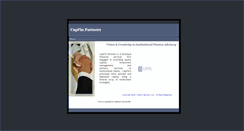 Desktop Screenshot of capfinpartners.com